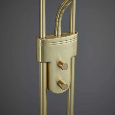 Lampa podłogowa metalowa miedziana z czytelnikiem ROME-SB z serii ROME - Endon Lighting