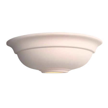 Kinkiet ceramiczny biały półokrągły UG-WB-G z serii Hillside - Endon Lighting