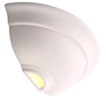 Kinkiet ceramiczny biały półokrągły UG-WB-G z serii Hillside - Endon Lighting