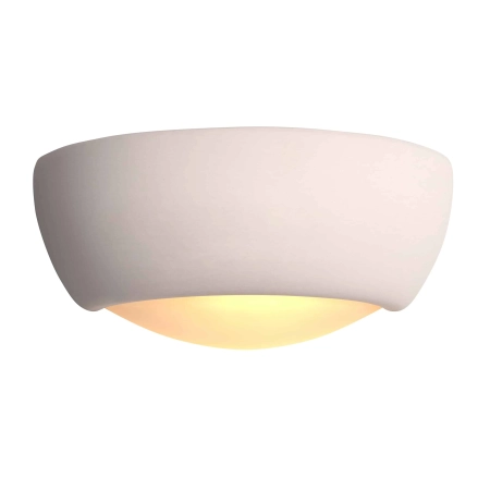 Kinkiet ceramiczny biały półokrągły UG-WB-X z serii ETON - Endon Lighting