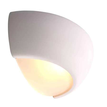 Kinkiet ceramiczny biały półokrągły UG-WB-X z serii ETON - Endon Lighting