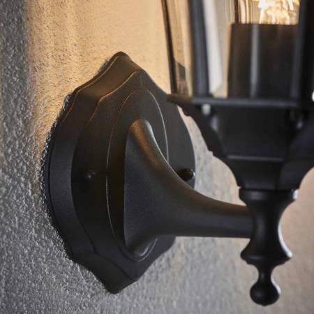 Kinkiet zewnętrzny czarny metalowy 41cm YG-3500 z serii DRAYTON - Endon Lighting