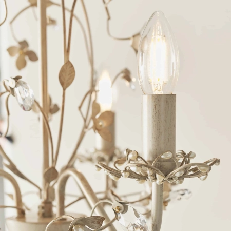 Lampa wisząca kremowa metalowa 3-punktowa LULLABY-3CR z serii LULLABY - Endon Lighting