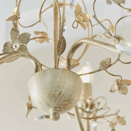 Lampa wisząca kremowa metalowa 3-punktowa LULLABY-3CR z serii LULLABY - Endon Lighting