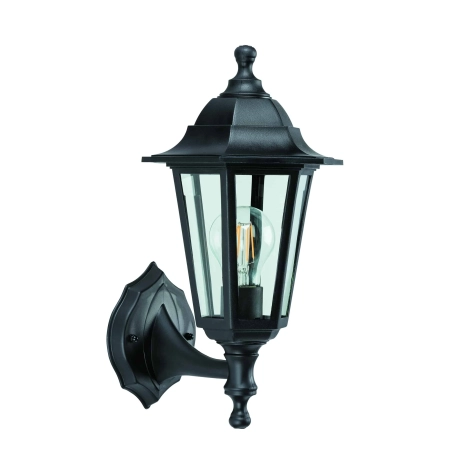 Kinkiet zewnętrzny czarny klasyczny EL-40045 z serii Bayswater - Endon Lighting