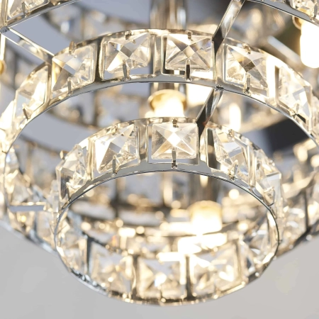 Plafon chromowany kryształowy 4-punktowy MOTOWN-4CH z serii MOTOWN - Endon Lighting