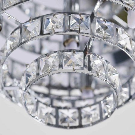 Plafon chromowany kryształowy 4-punktowy MOTOWN-4CH z serii MOTOWN - Endon Lighting