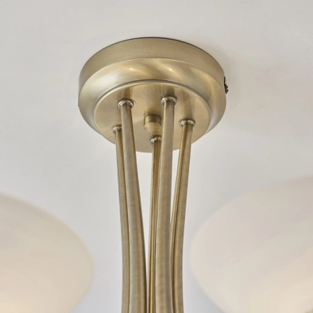 Lampa sufitowa złota metalowa 5-punktowa CAGNEY-5AB z serii CAGNEY - Endon Lighting