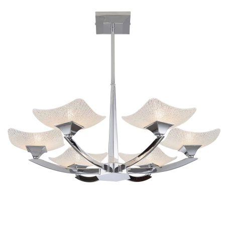 Lampa sufitowa chromowana 6-punktowa AYRES-6CH z serii AYRES - Endon Lighting