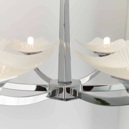 Lampa sufitowa chromowana 6-punktowa AYRES-6CH z serii AYRES - Endon Lighting