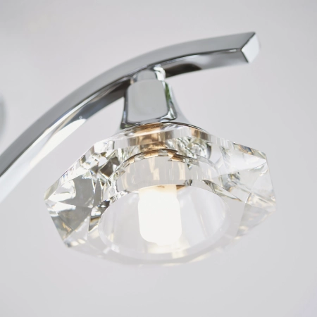 Lampa sufitowa chromowana szklana 3-punktowa LANGELLA-3CH z serii LANGELLA - Endon Lighting