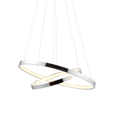 Lampa wisząca LED chromowana okrągła 45cm KLINE-2CH z serii KLINE - Endon Lighting