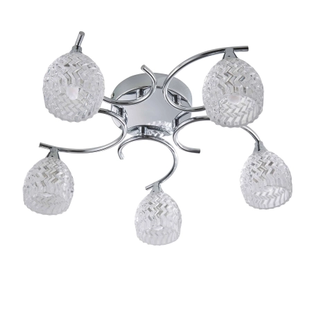 Lampa sufitowa chromowana 5-punktowa BOYER-5CH z serii BOYER - Endon Lighting