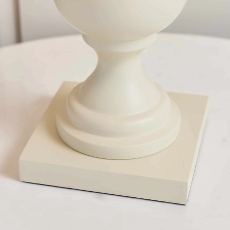 Lampa stołowa kremowa drewniana z abażurem 48cm MARSHAM-TLIV z serii MARSHAM - Endon Lighting