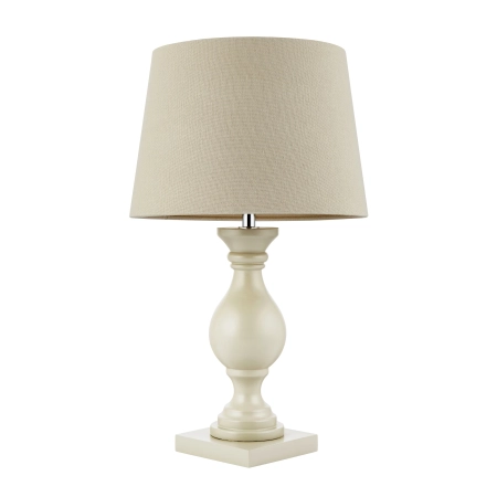 Lampa stołowa kremowa drewniana z abażurem 48cm MARSHAM-TLIV z serii MARSHAM - Endon Lighting