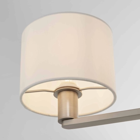 Lampa wisząca 3-punktowa biała z tkaniny i metalu 60256 z serii DALEY - Endon Lighting