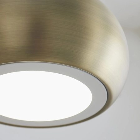 Lampa wisząca metalowa mosiężna 30cm 61299 z serii Brosnan - Endon Lighting