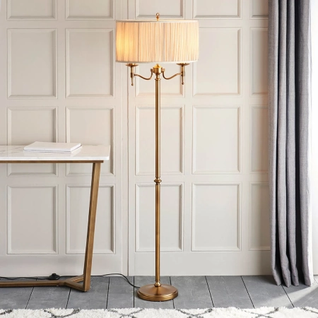 Lampa podłogowa witrażowa Tiffany 636202 z serii Interiors 1900