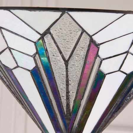 Lampa podłogowa witrażowa Tiffany 6393360W z serii Interiors 1900