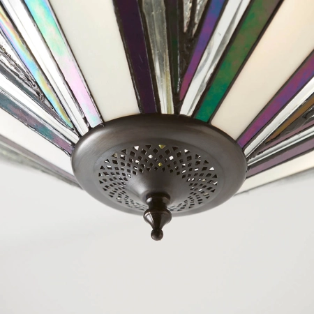 Lampa wisząca witrażowa Tiffany 639363 z serii Interiors 1900
