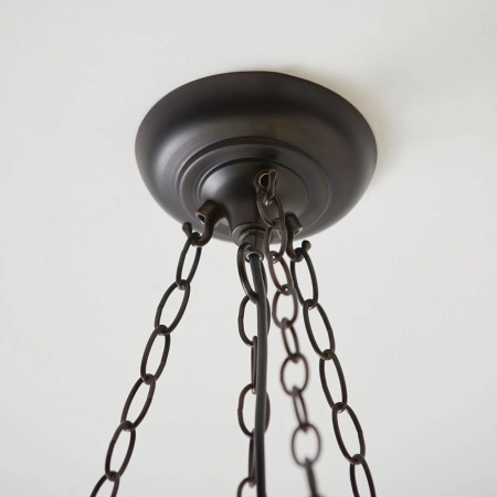 Lampa wisząca witrażowa Tiffany 639363 z serii Interiors 1900