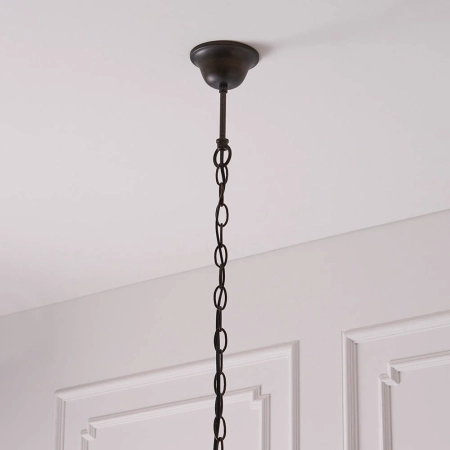 Lampa wisząca witrażowa Tiffany 6393760W z serii Interiors 1900