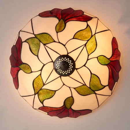 Plafon do salonu Tiffany 639602 x 60W E27 GLS - Interiors 1900