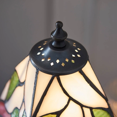 Lampa stołowa witrażowa Tiffany 6396340W z serii Interiors 1900