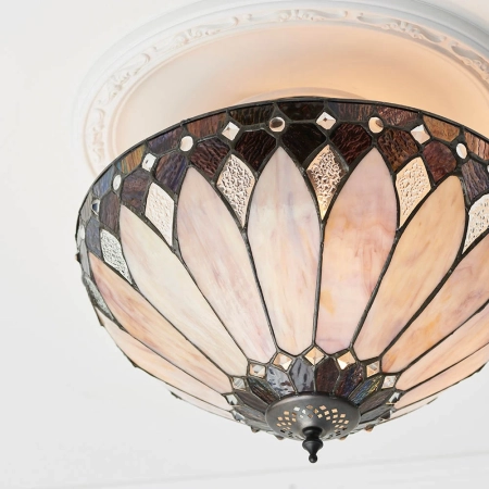 Plafon Tiffany 639783 x 60W E27 GLS - Interiors 1900