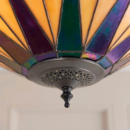 Plafon Tiffany 640433 x 60W E27 GLS - Interiors 1900