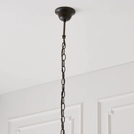 Lampa wisząca witrażowa wielokolorowa 640813 z serii Tiffany