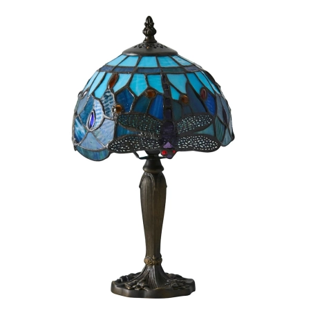 Lampa stołowa witrażowa Tiffany 6408840W z serii Interiors 1900