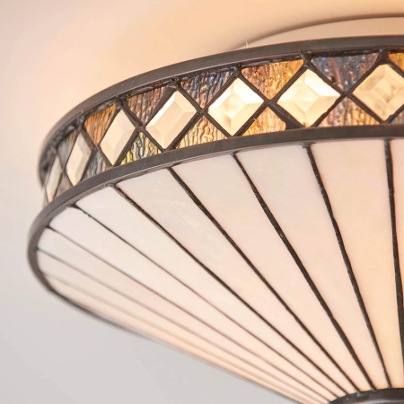Plafon do salonu Tiffany 641452 x 60W E27 GLS - Interiors 1900