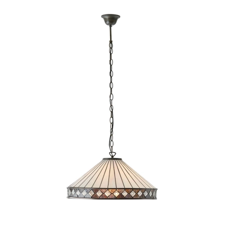 Lampa wisząca witrażowa kolorowa 6414760W z serii Tiffany