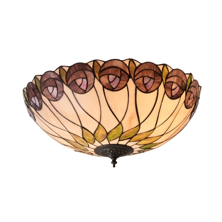 Plafon do salonu Tiffany 641732 x 60W E27 GLS - Interiors 1900