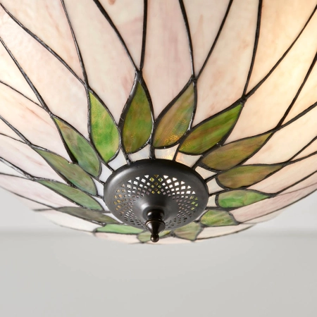Lampa wisząca witrażowa Tiffany 641753 z serii Interiors 1900