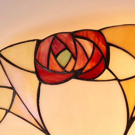 Plafon do salonu Tiffany 641822 x 60W E27 GLS - Interiors 1900