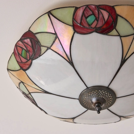 Plafon do salonu Tiffany 641822 x 60W E27 GLS - Interiors 1900