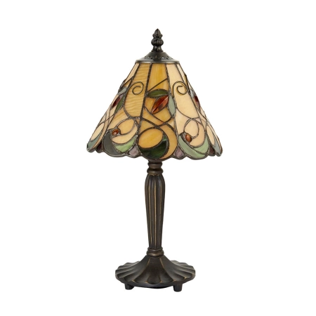 Lampa stołowa witrażowa Tiffany 6419640W z serii Interiors 1900