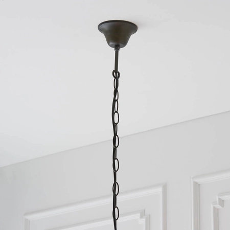 Lampa wisząca witrażowa Tiffany 643843 z serii Interiors 1900