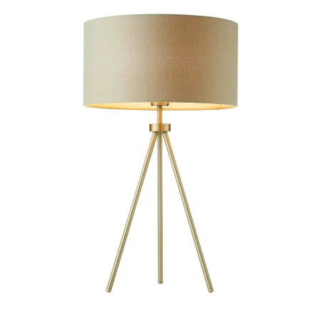 Lampa stołowa na trójnogu beżowa 60cm 66986 z serii Tri - Endon Lighting