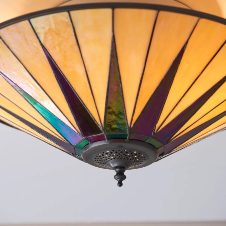 Plafon do salonu Tiffany 702402 x 60W E27 GLS - Interiors 1900