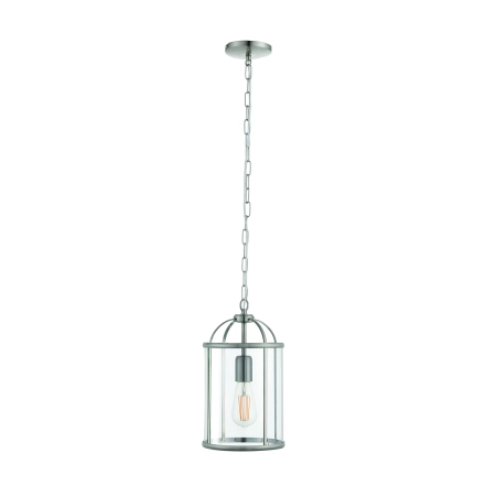 Lampa wisząca metalowa srebrna 20cm 70323 z serii Lambeth - Endon Lighting