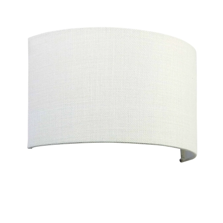 Kinkiet ścienny biały z tkaniny 31,5cm 70334 z serii Obi - Endon Lighting