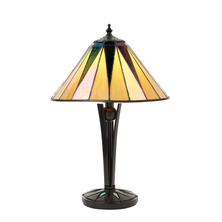 Lampa stołowa witrażowa Tiffany 7036740W z serii Interiors 1900