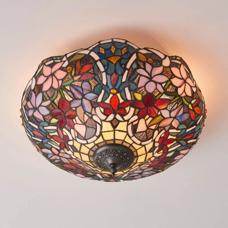 Plafon do salonu Tiffany 707092 x 60W E27 GLS - Interiors 1900