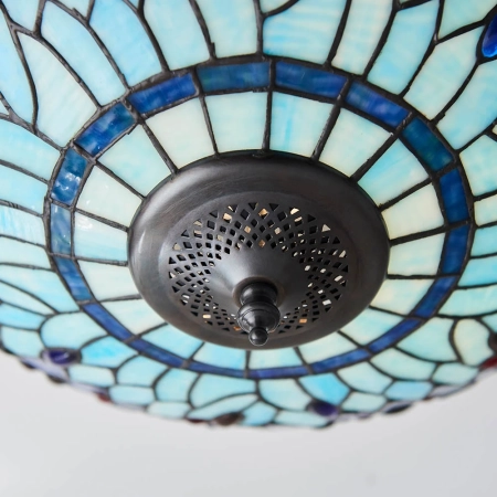 Plafon do salonu Tiffany 707222 x 60W E27 GLS - Interiors 1900