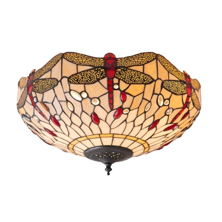 Plafon do salonu Tiffany 707232 x 60W E27 GLS - Interiors 1900