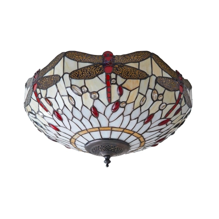 Plafon do salonu Tiffany 707232 x 60W E27 GLS - Interiors 1900