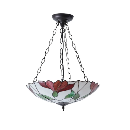 Lampa wisząca witrażowa Tiffany 709463 z serii Interiors 1900